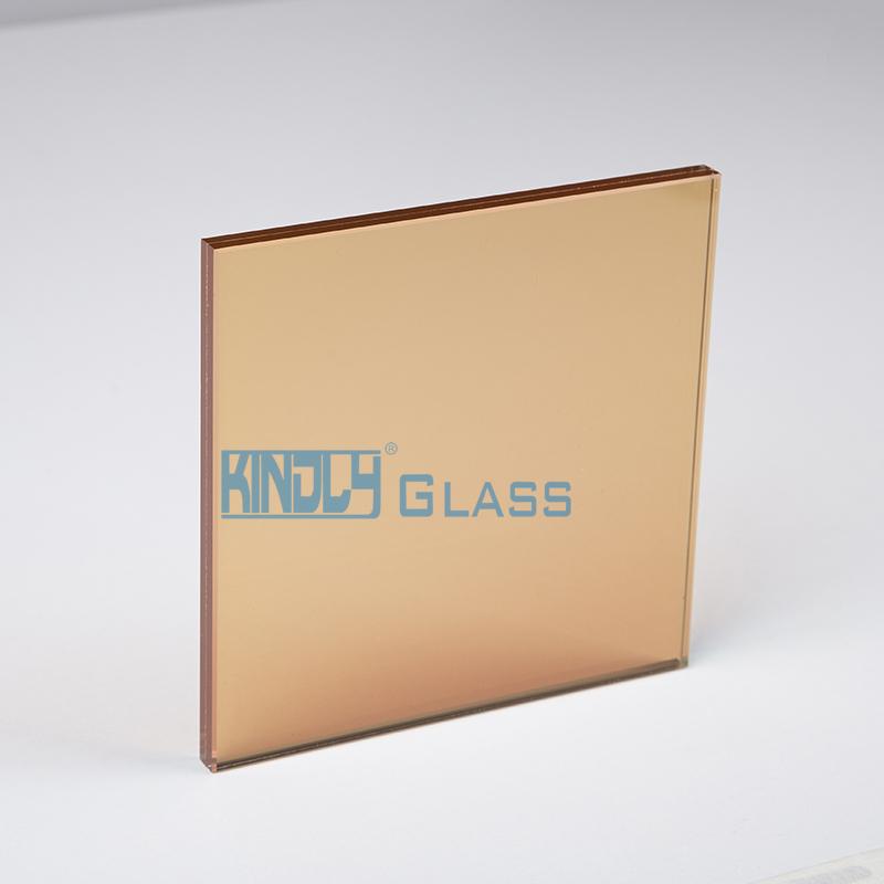 Orange Red PVB Clear Laminated Glass